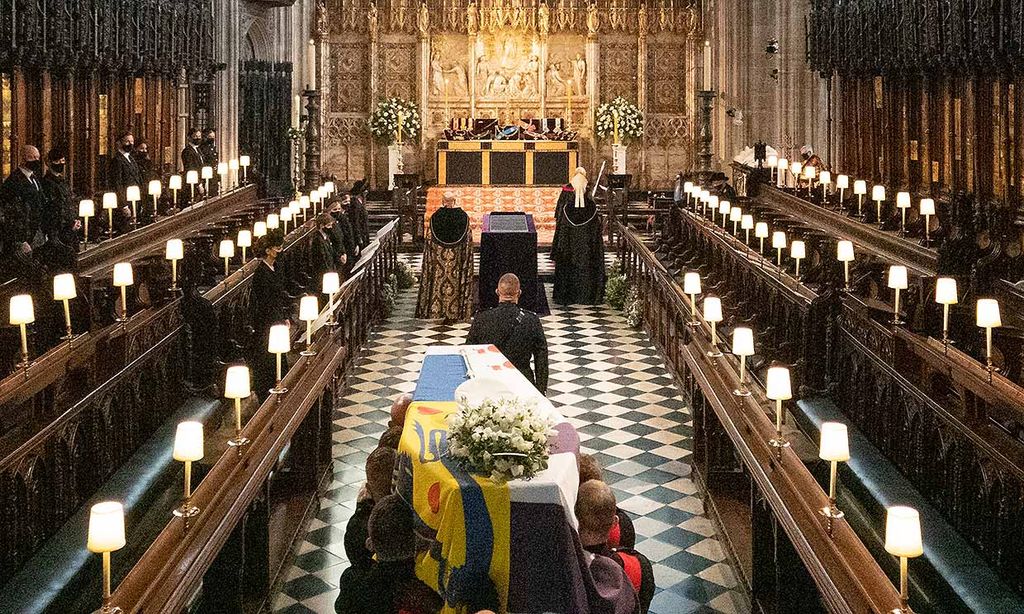 El deán de Windsor y el arzobispo de Canterbury han oficiado el funeral del duque de Edimburgo