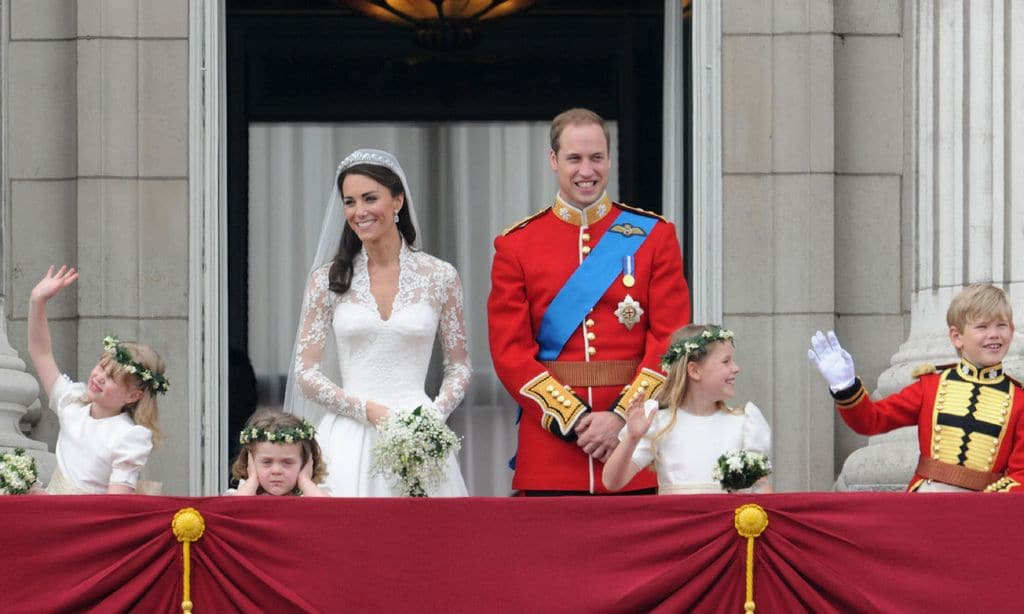 Así han cambiado en una década los pajes y damitas de la boda de los duques de Cambridge