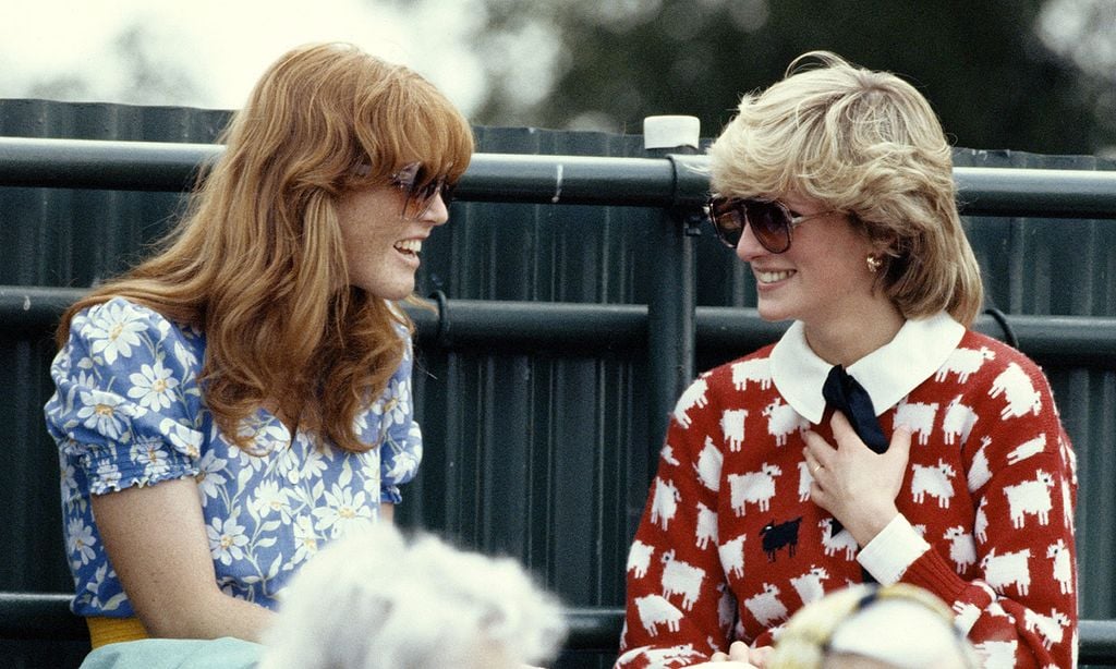 Sarah Ferguson y Diana de Gales 