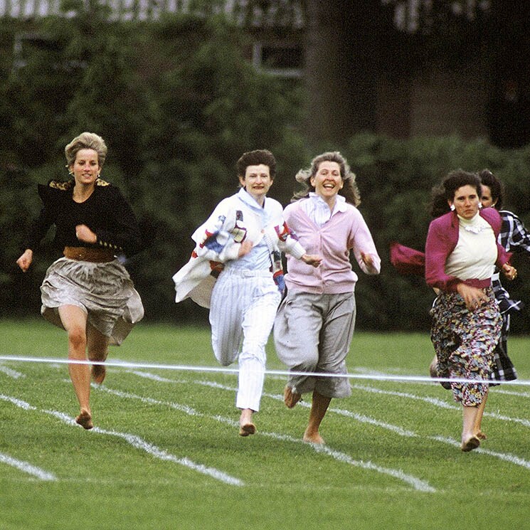 El día en que la princesa Diana se convirtió en la mejor atleta para ayudar al príncipe Harry