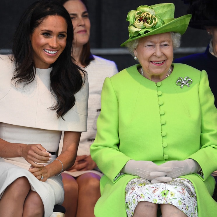 De la clase magistral a la 'marcha triunfal', las imágenes que eligen los Windsor para felicitar a Meghan