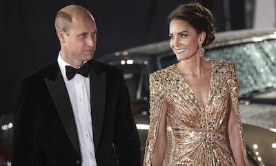 ¡Como estrellas de Hollywood! Los duques de Cambridge acuden al estreno de James Bond en Londres
