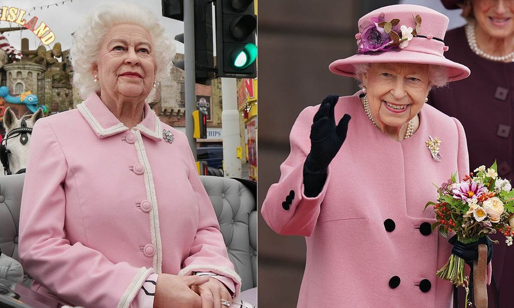 Con o sin sombrero: ¿sabrías cuál es la Isabel II real y cuál la de cera?