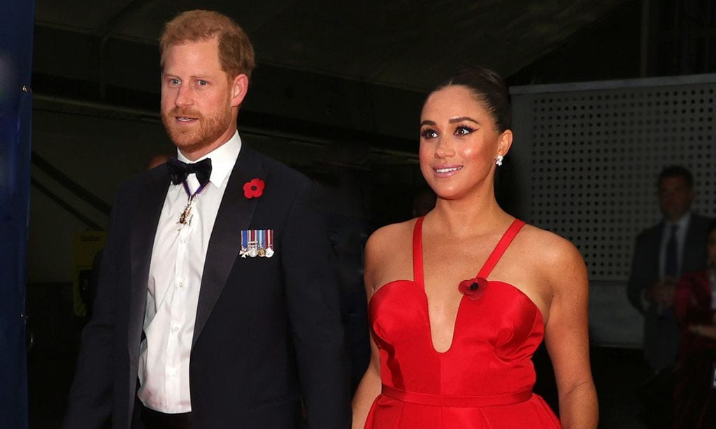 El príncipe Harry asegura en una gala en Nueva York que está viviendo junto a Meghan su 'sueño americano'