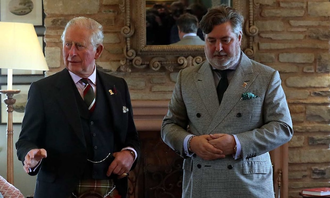 Príncipe Carlos y Michael Fawcett