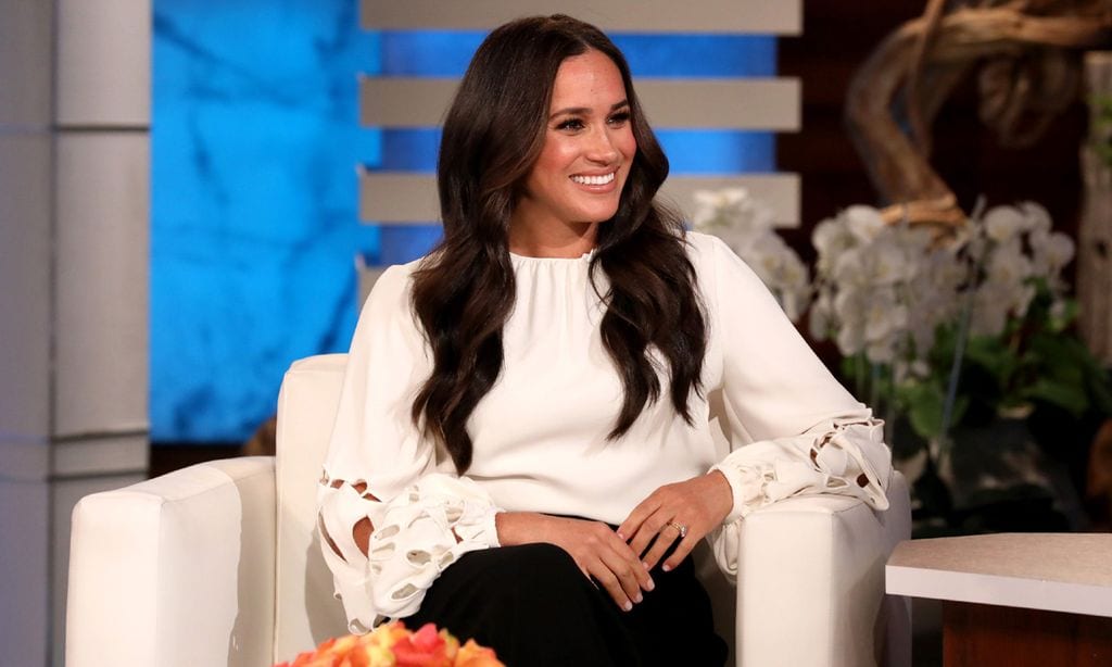 Meghan Markle en el show de Ellen DeGeneres