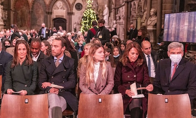 Los Middleton, una piña en torno a la duquesa de Cambridge en su concierto navideño