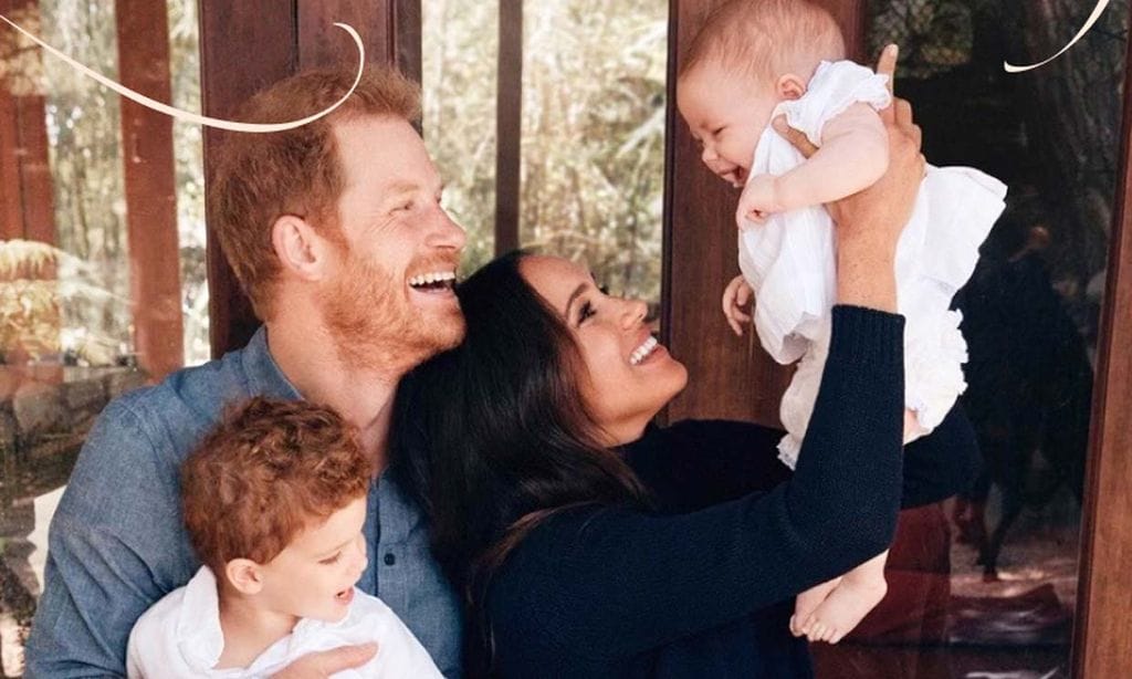 Meghan Markle, principe Harry, Archie y Lilibet