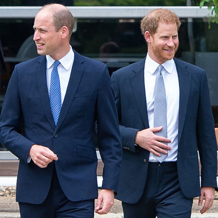 La duquesa de Cambridge medió entre los príncipes Guillermo y Harry en el gran homenaje a Diana de Gales