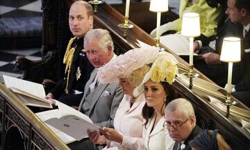 Kate Middleton, príncipe Guillermo, príncipe Carlos, duquesa de Cornualles, príncipe Andrés