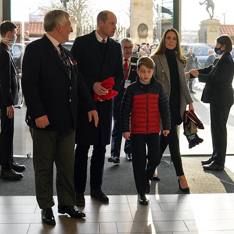 El príncipe George sigue los pasos para ser el perfecto heredero de los duques de Cambridge