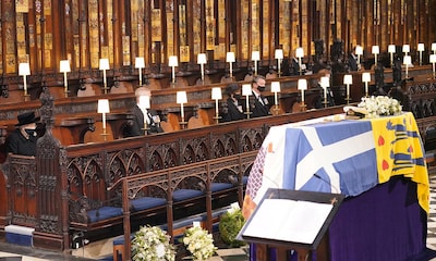 Recordamos cómo se despidió la Familia Real británica del duque de Edimburgo en su emotivo funeral