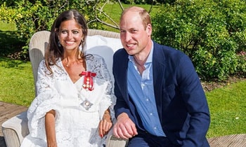 La visita sorpresa del príncipe Guillermo a la presentadora de la BBC que ha conmovido al país con su historia