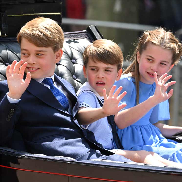 George, Charlotte y Louis de Cambridge toman protagonismo en la nueva estructura de la Corona británica