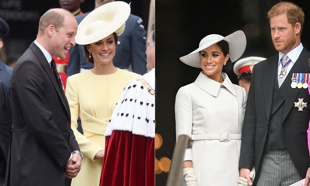 El reencuentro de Guillermo y Kate con Harry y Meghan que no ha sido como esperábamos