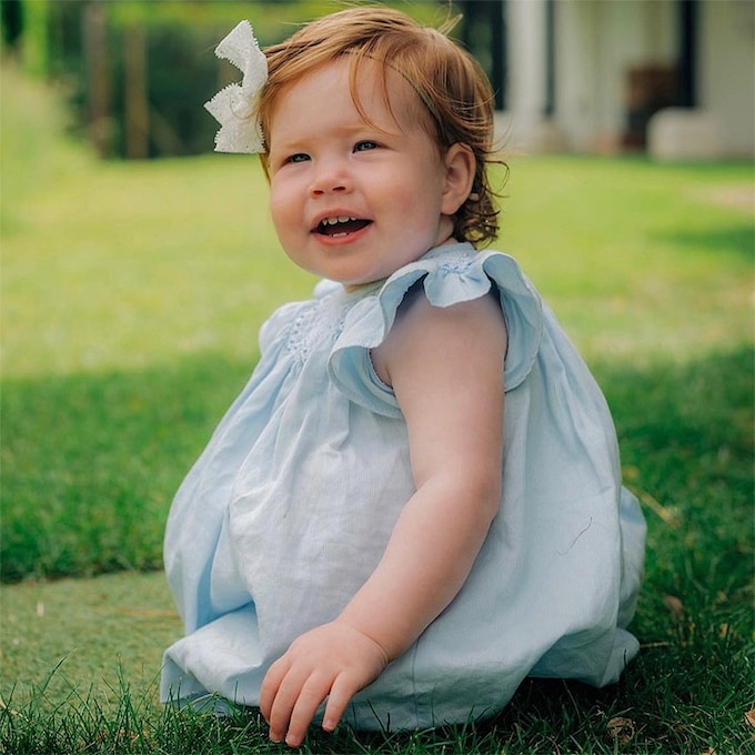Los duques de Sussex comparten una bonita imagen de su hija Lilibet Diana en su primer cumpleaños