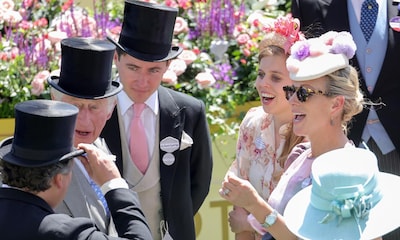 De los abrazos del príncipe Carlos y sus sobrinas a la visita de Carole Middleton: así ha sido el comienzo de Ascot