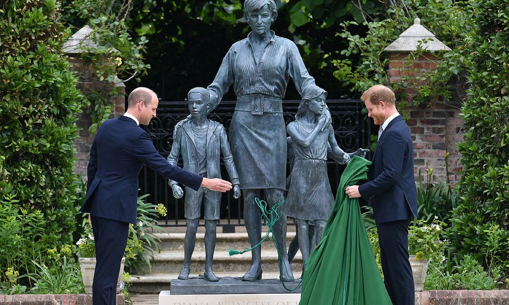 Diana de Gales, el eterno punto de encuentro de los príncipes Guillermo y Harry en medio de sus desavenencias
