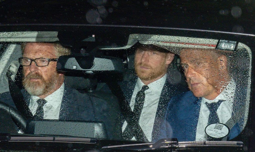 El príncipe Harry llega a Balmoral