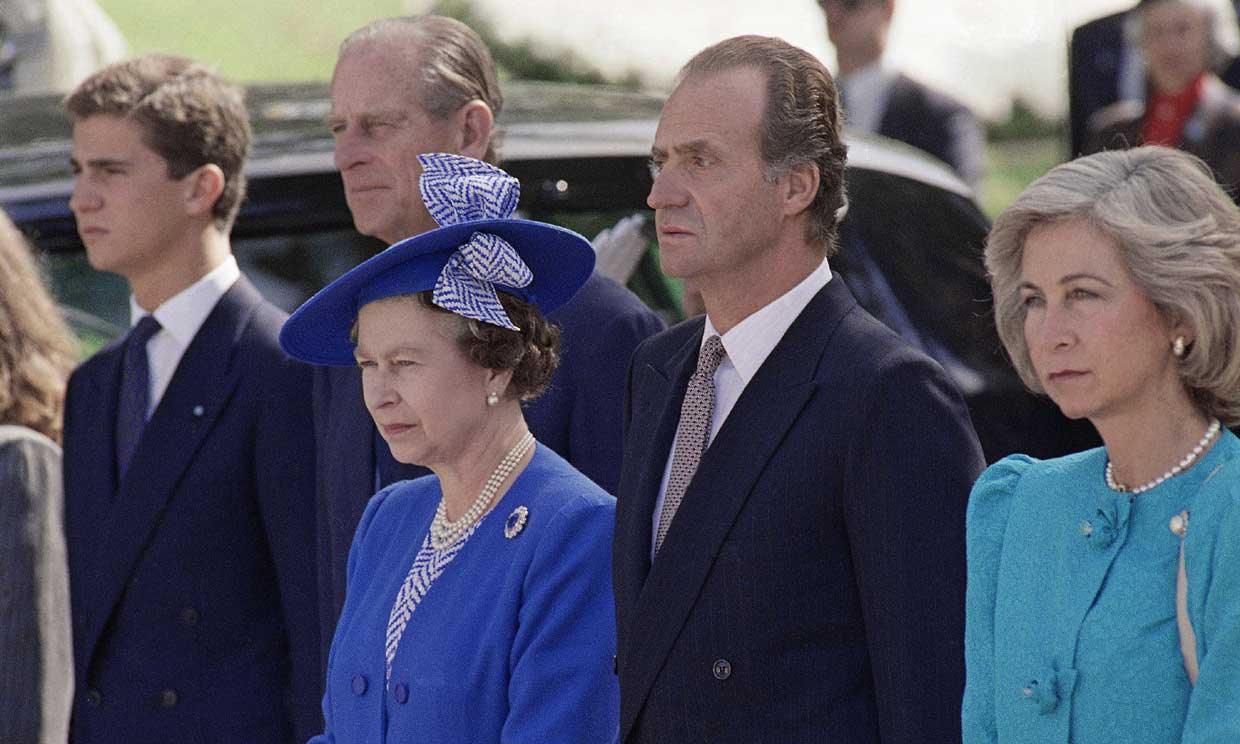 Así fue la primera y única visita oficial de la reina Isabel II a España