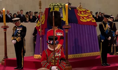 La emoción de los cuatro hijos de la Reina en la última Vigilia de los Príncipes en su honor