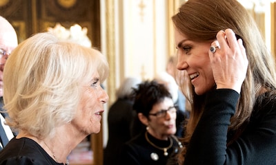 La buena sintonía de Camilla y Kate, flamantes reina consorte y princesa de Gales, en Buckingham Palace