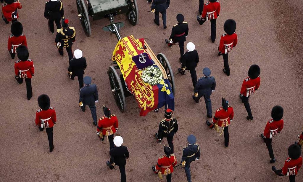 Máxima expectación mediática ante el funeral de Estado de Isabel II