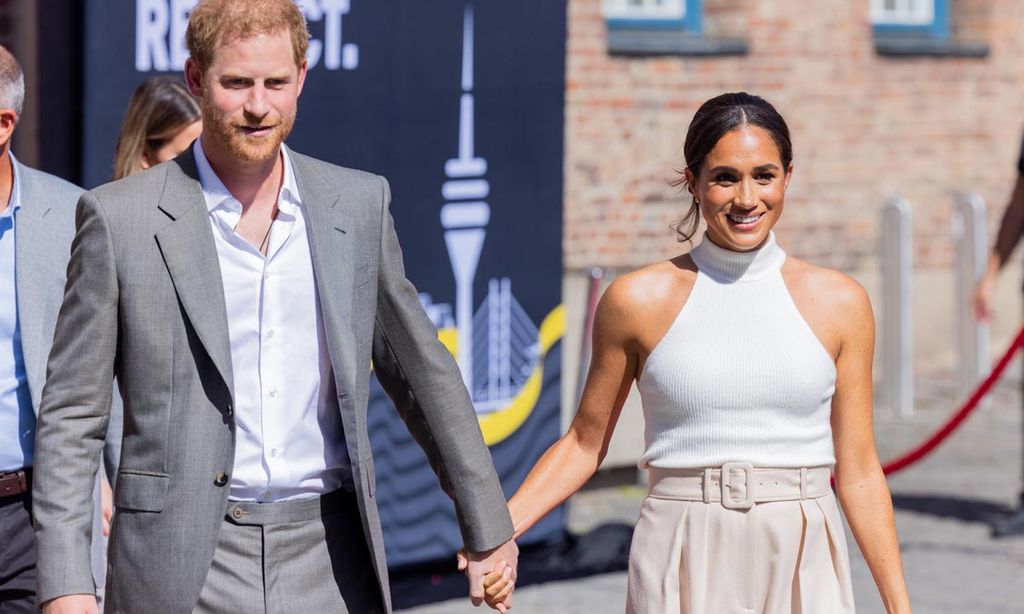 Meghan Markle y el príncipe Harry 