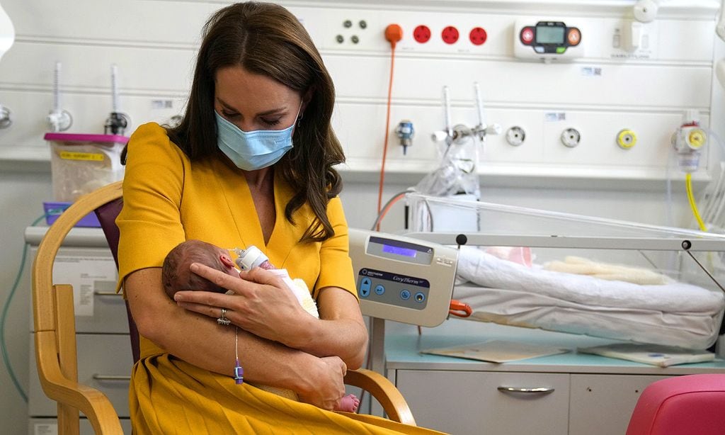 Kate Middleton en el Royal Surrey County Hospital