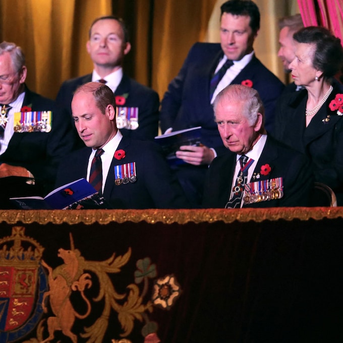La Familia Real británica, unida para celebrar el Día del Recuerdo con la memoria de Isabel II muy presente