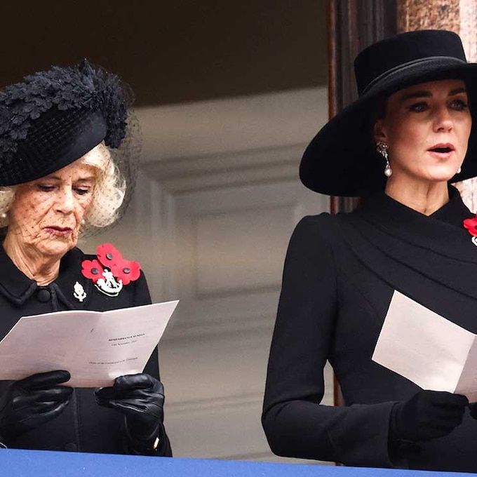 Carlos III y la Familia Real británica presiden un Domingo del Recuerdo marcado por la ausencia de Isabel II 