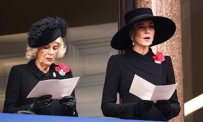 Carlos III y la Familia Real británica presiden un Domingo del Recuerdo marcado por la ausencia de Isabel II