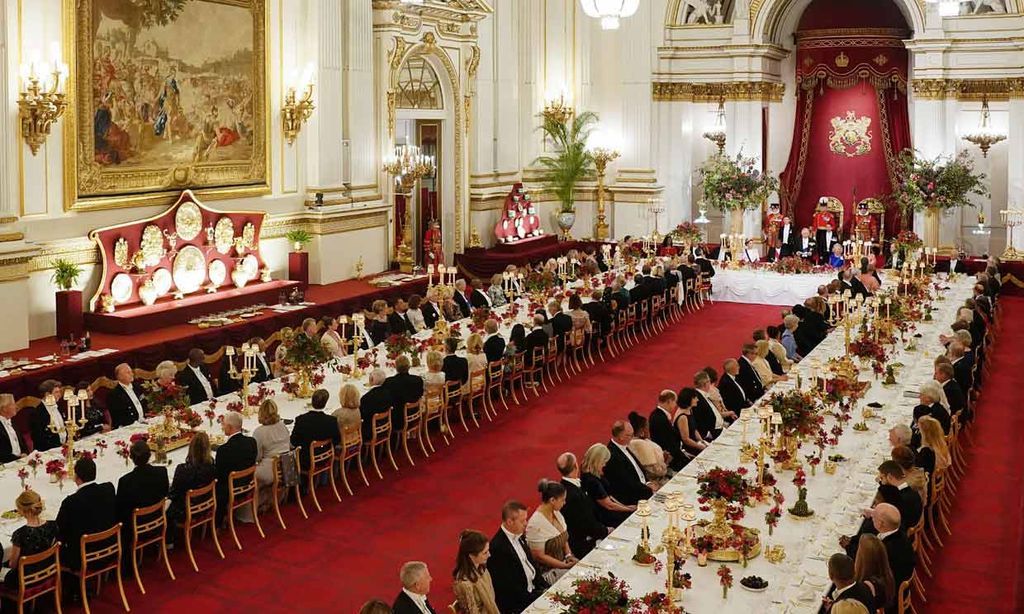 Cena de Estado en el Palacio de Buckingham