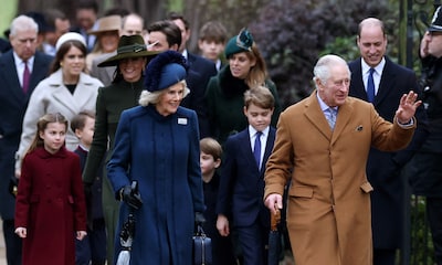 Los Windsor, todos a una con el rey Carlos en la misa de Navidad tras el explosivo documental de los Sussex