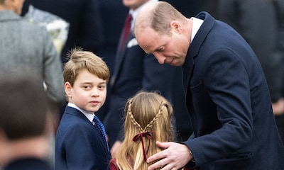 El divertido gesto de Mia Tindall intentando llamar la atención de su primo, el príncipe George
