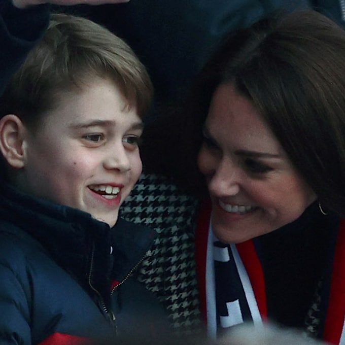 ¡Orgullo de madre! Kate Middleton no se pierde un partido de rugby de George