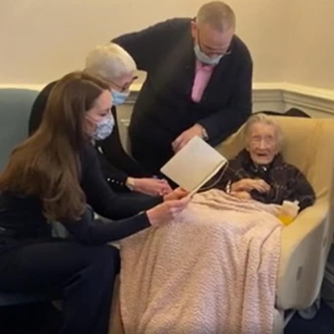 Las confesiones de la princesa de Gales a una fan de 109 años 