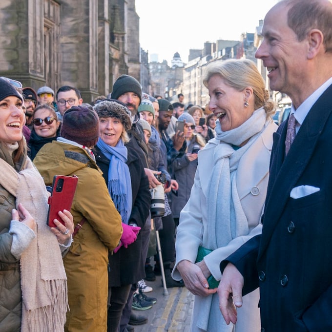 El príncipe Eduardo visita Edimburgo, cuna de su recién estrenado ducado y coincidiendo con su cumpleaños
