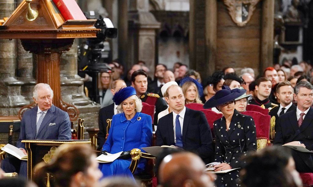 La Familia Real británica en el Día de la Commonwealth de 2023