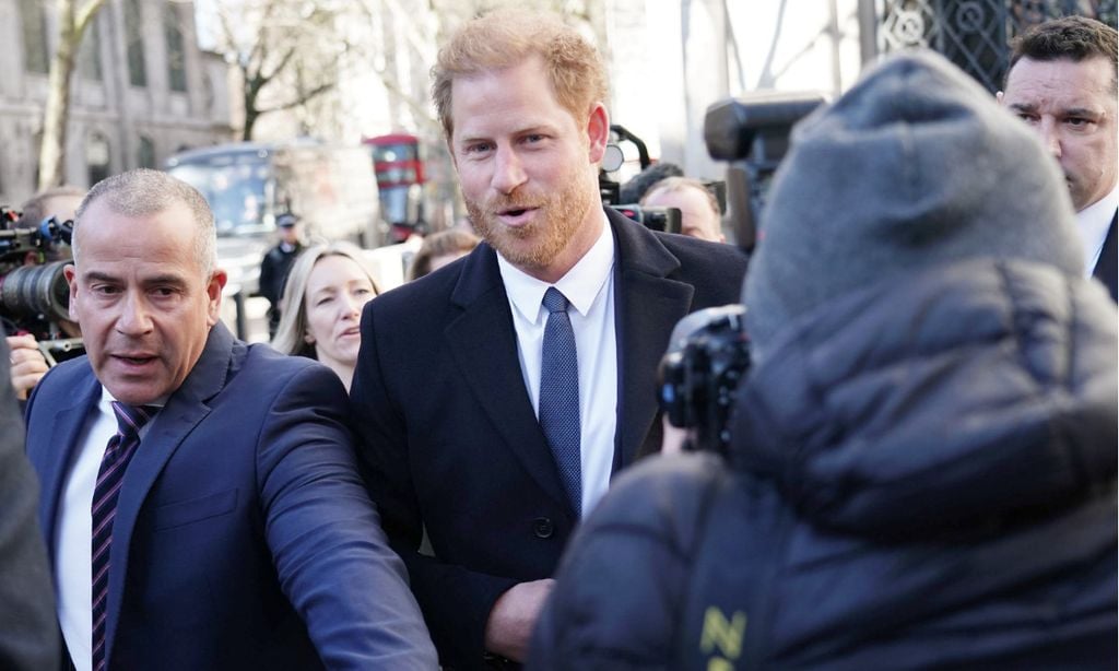 Gran expectación en Londres por la presencia del príncipe Harry para el juicio contra los tabloides británicos