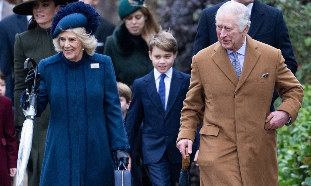 El príncipe George y los nietos de Camilla serán pajes en la coronación
