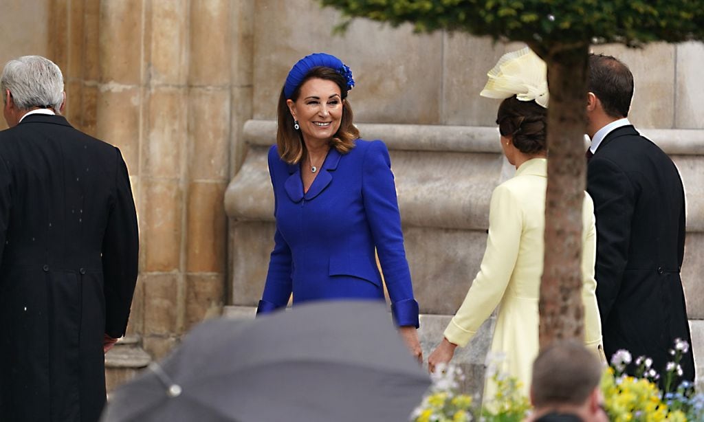 Los Middleton, la familia de princesa de Gales, entre los más de 2.000 invitados en la Abadía de Westminster