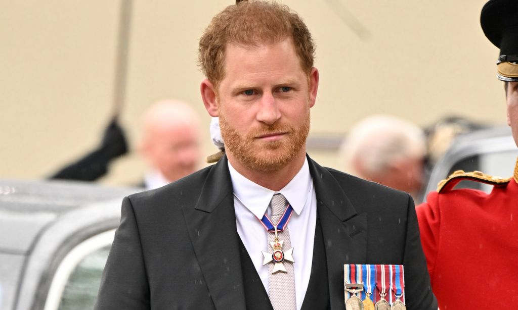 La llegada del príncipe Harry a la Abadía de Westminster: una de las imágenes más virales de la coronación