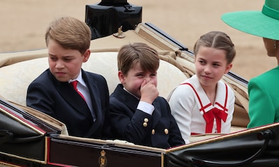 No te pierdas los gestos más divertidos de los príncipes George, Charlotte y Louis en el Trooping the Colour