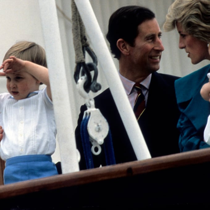 Recordamos las imágenes más felices de Carlos y Diana en el Britannia