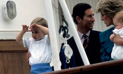 Recordamos las imágenes más felices de Carlos y Diana en el Britannia