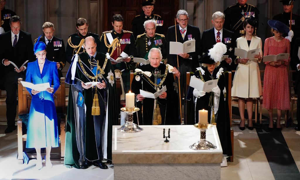 Las mejores imágenes de la coronación escocesa de los reyes Carlos y Camilla