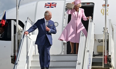 Los reyes Carlos y Camilla ya están en Francia en la segunda visita de Estado de su reinado