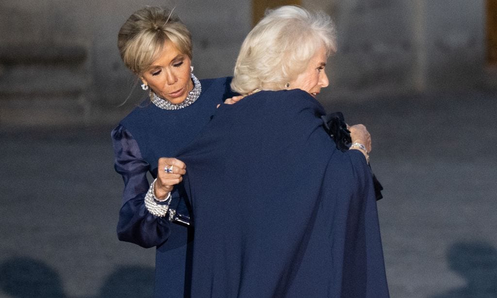 Las coincidencias de la reina Camilla y Brigitte Macron en el Palacio de Versalles