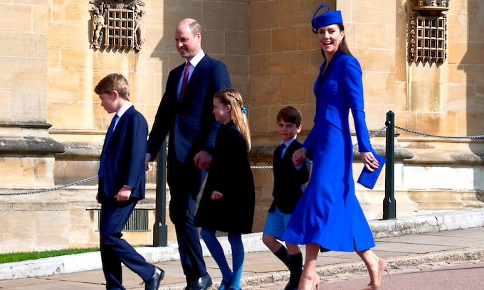 Príncipes de Gales y sus hijos
